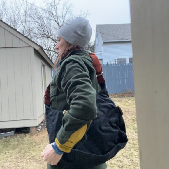 LONGCHAMP "Le Pliage - 'Shopping' - Modele Depose" - 11" height VVGUC - Picture 13 of 16